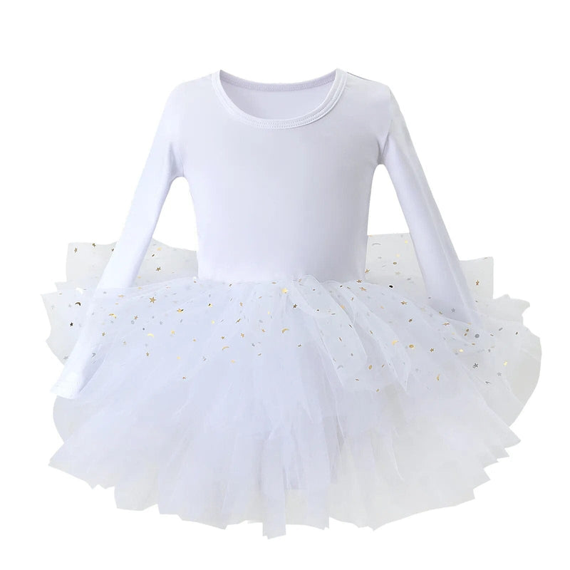 babies and kids Clothing L296 White / 12-18M "Cara Mia" Ballet Tutu Dress With Crystals -The Palm Beach Baby