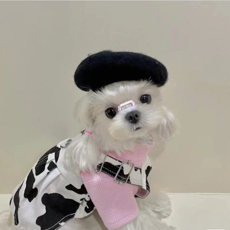 pet accessory DIVA Pet - Chic Pet Beret in 9 Colors -The Palm Beach Baby