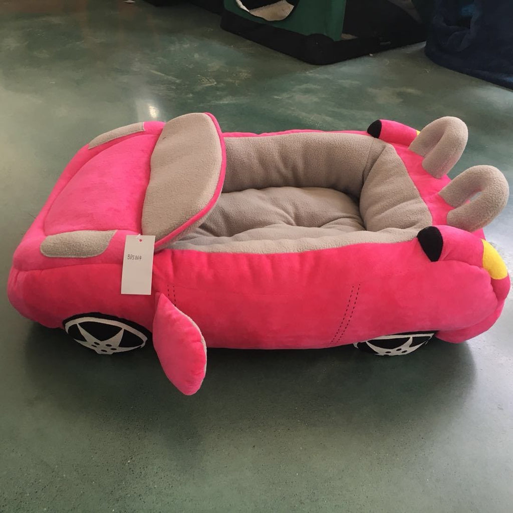 pet bed Pink / M "Fun In The City" Convertible Sports Car Pet Bed -The Palm Beach Baby