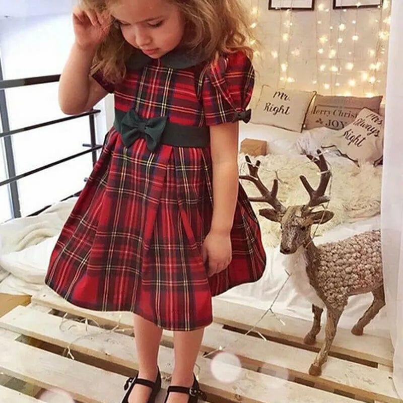 babies and kids Clothing 2T "Chrissy" Plaid Party Dress -The Palm Beach Baby