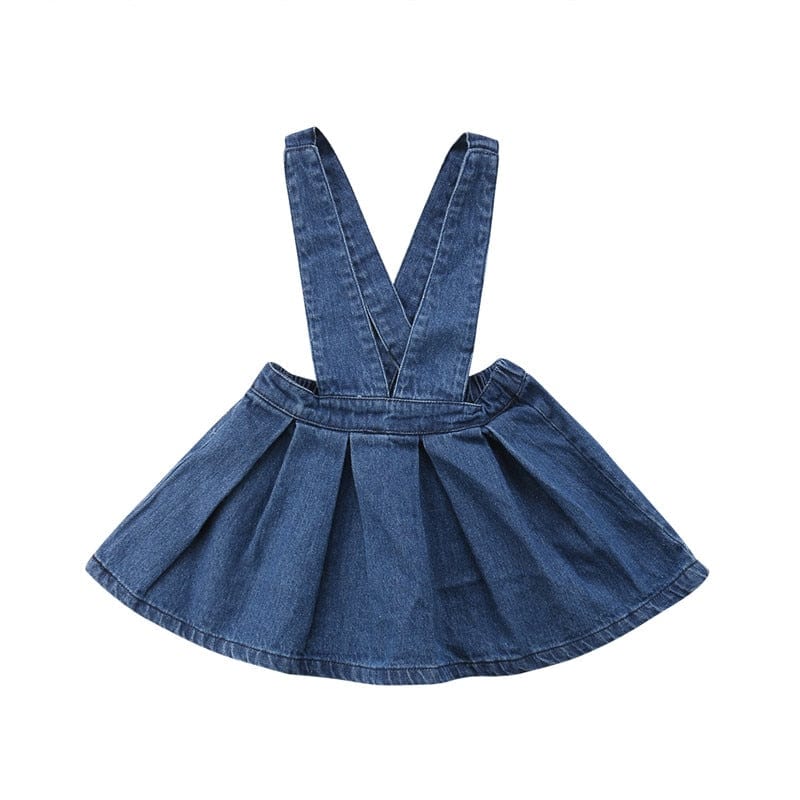 babies and kids Clothing Blue / 2T "Kayla" Denim Jumper 2 -The Palm Beach Baby