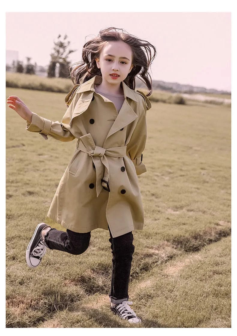 babies and kids Clothing Children's Classic Trench Coat  - 3 Colors -The Palm Beach Baby