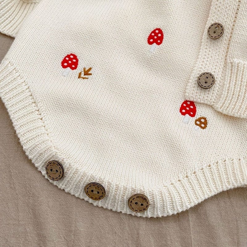 babies and kids Clothing Cute Embroidered Romper and/or Cardigan -The Palm Beach Baby