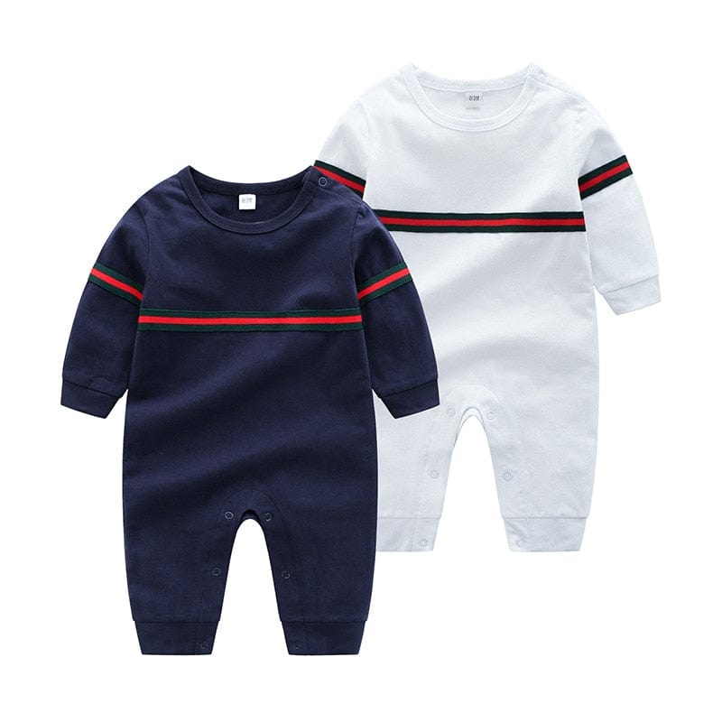 babies and kids Clothing "Ellis" Sporty Romper -The Palm Beach Baby