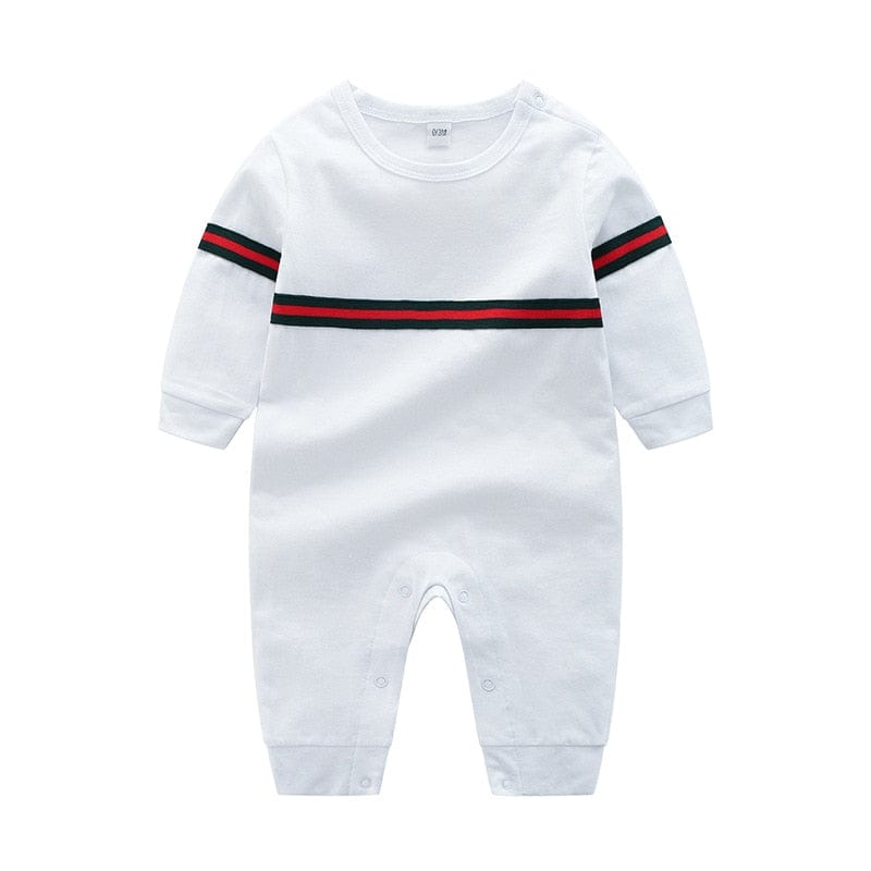 babies and kids Clothing "Ellis" Sporty Romper -The Palm Beach Baby
