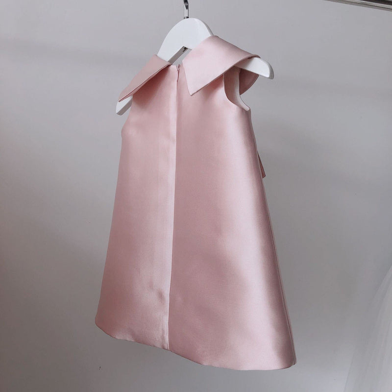 babies and kids Clothing "Fiona" Elegant Occasion Dress - Sleeveless -The Palm Beach Baby