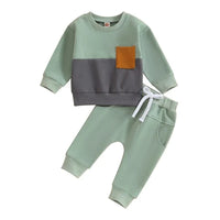 'River' 2-Piece Sporty Warmup Set - Babies-Toddlers Comfortable Fit for Play - The Palm Beach Baby