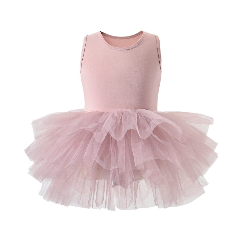 babies and kids Clothing L005 Dirty PINK / 2T "Izzie" Ballet Tutu Dress - 9 Colors -The Palm Beach Baby