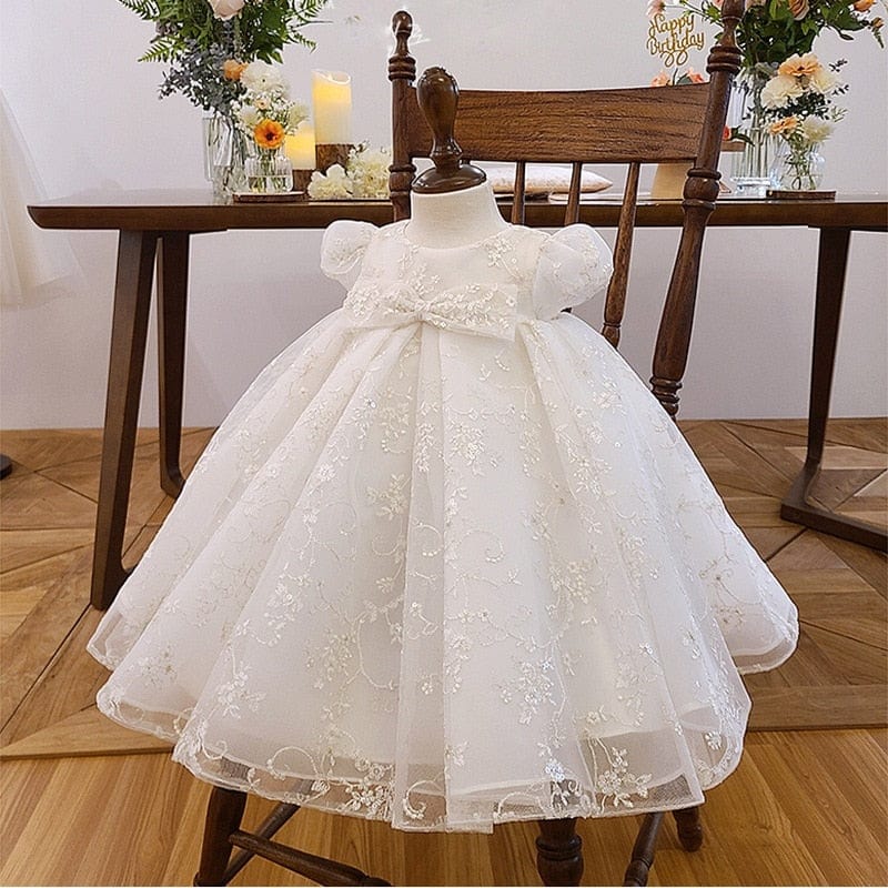 babies and kids Clothing "Leilani" Tulle Special Occasion Dress -The Palm Beach Baby