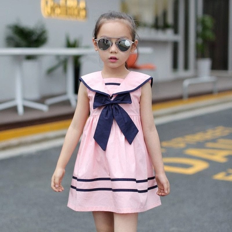 babies and kids Clothing "Sailor Girl" Nautical-Inspired  Dress -The Palm Beach Baby