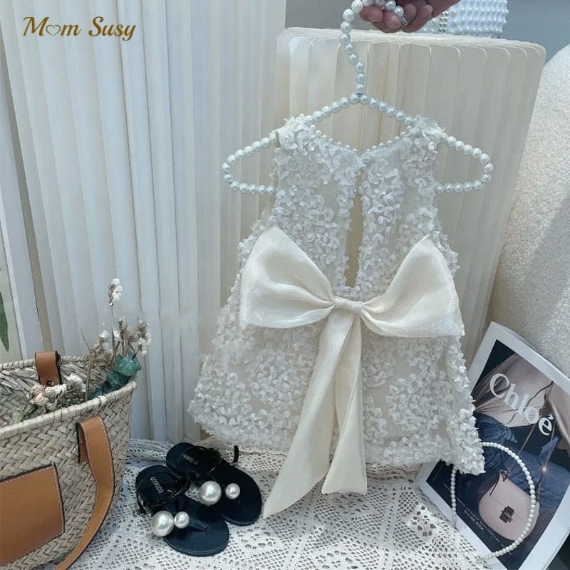 babies and kids Clothing "Sasha" Elegant Occasion Dress -The Palm Beach Baby