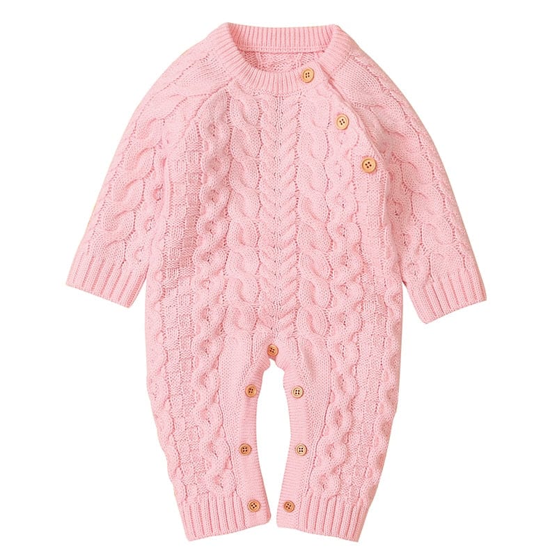 babies and kids Clothing Winter Knit Baby's Romper -The Palm Beach Baby