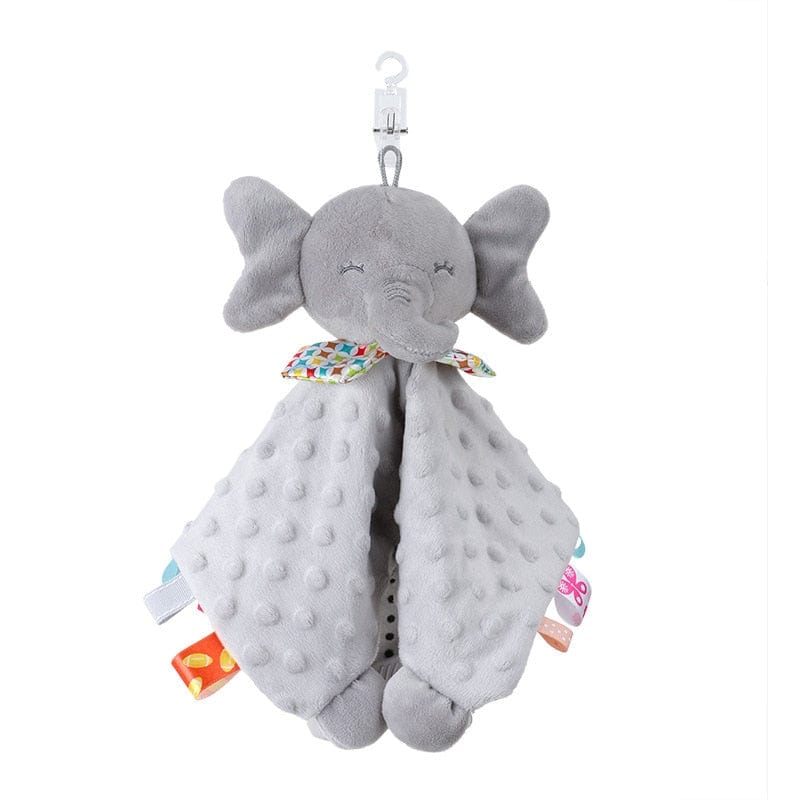 baby blanket 28cm F771 Adorable Animal-Themed Toy -The Palm Beach Baby