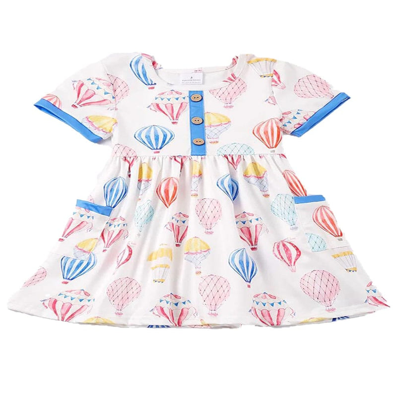 kids and babies as picture 5 / 0-3M / CN Copy of "Print Cuteness" Little Girl's Boho Dress -The Palm Beach Baby