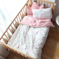 Nature-Inspired 3PC Baby Bedding Sets - Flat or Fitted Sheets - 4 Color Prints - The Palm Beach Baby