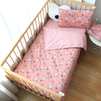Nature-Inspired 3PC Baby Bedding Sets - Flat or Fitted Sheets - 4 Color Prints - The Palm Beach Baby