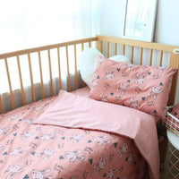 Nature-Inspired 3PC Baby Bedding Sets - Flat or Fitted Sheets - 4 Color Prints - The Palm Beach Baby