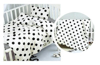 Cute Baby Bedding Set - 100% Cotton, 3PC Nursery Set with Adorable Prints - 4 Styles Available - The Palm Beach Baby