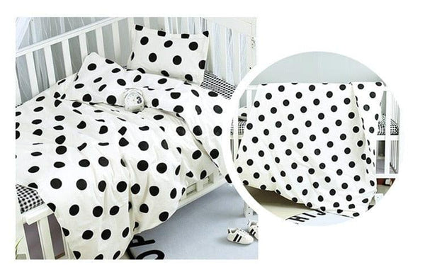 Cute Baby Bedding Set - 100% Cotton, 3PC Nursery Set with Adorable Prints - 4 Styles Available - The Palm Beach Baby