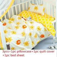 Colorful 3PC Baby Bedding Set in Cotton - 5 Styles - The Palm Beach Baby