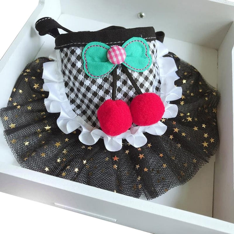 pet accessory DIVA Pet Adorable Lace Collar Bib -The Palm Beach Baby