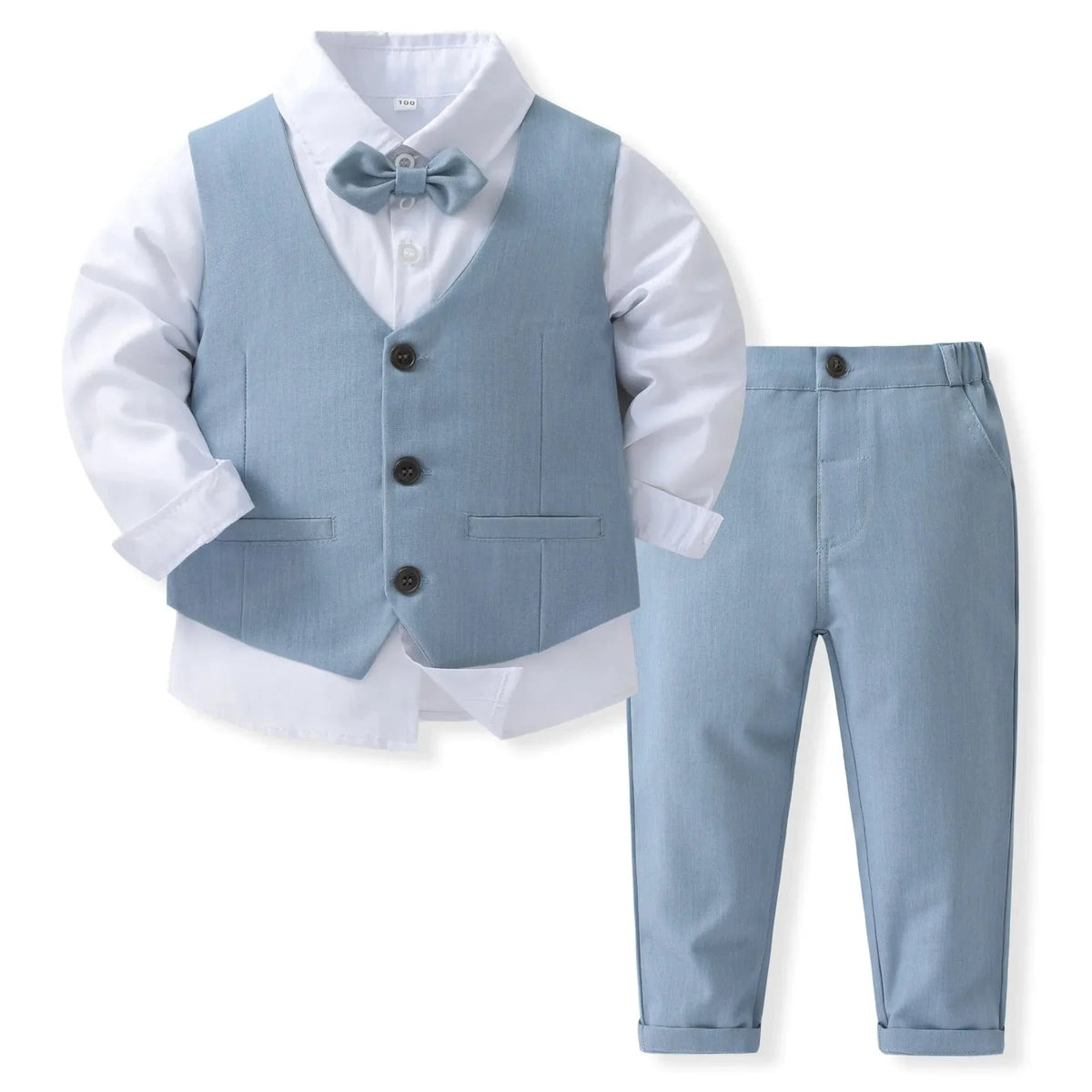 "Julian" Boy's 4-Piece Pants Set - Stylish Children's Formal Wear - 6 Colors - The Palm Beach Baby
