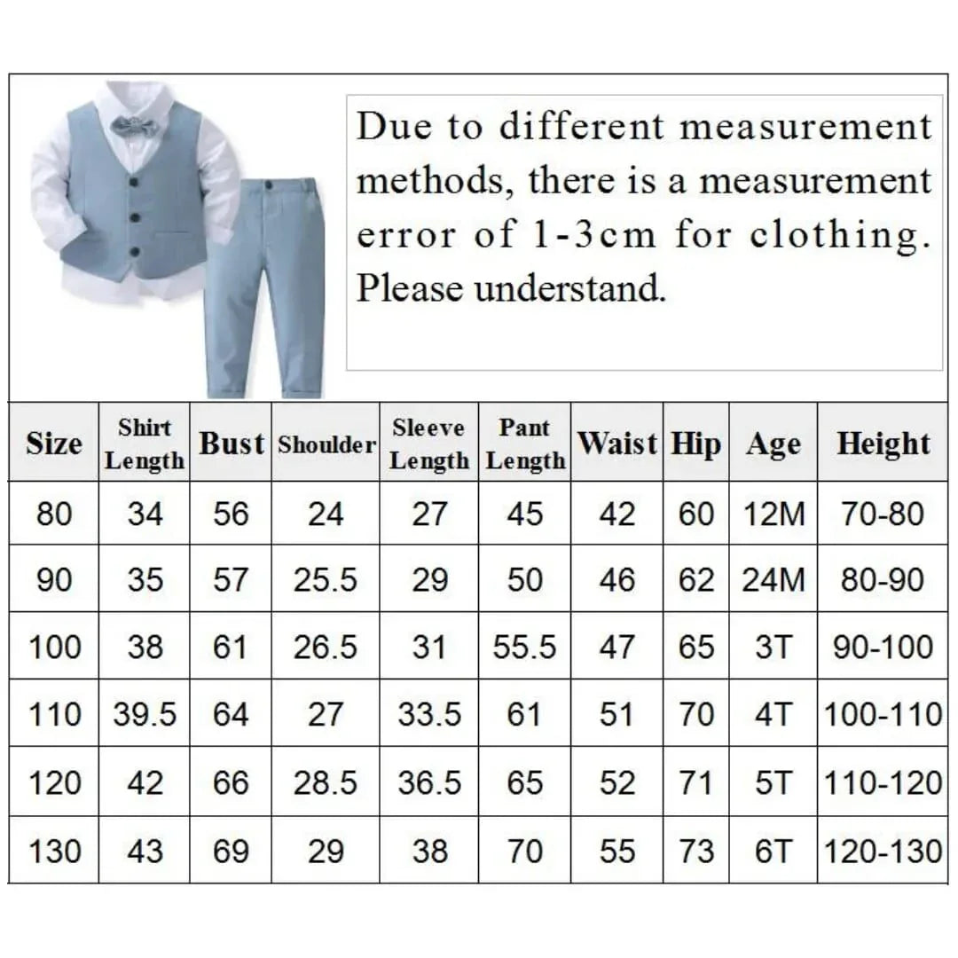 "Julian" Boy's 4-Piece Pants Set - Stylish Children's Formal Wear - 6 Colors - The Palm Beach Baby
