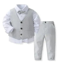 "Julian" Boy's 4-Piece Pants Set - Stylish Children's Formal Wear - 6 Colors - The Palm Beach Baby