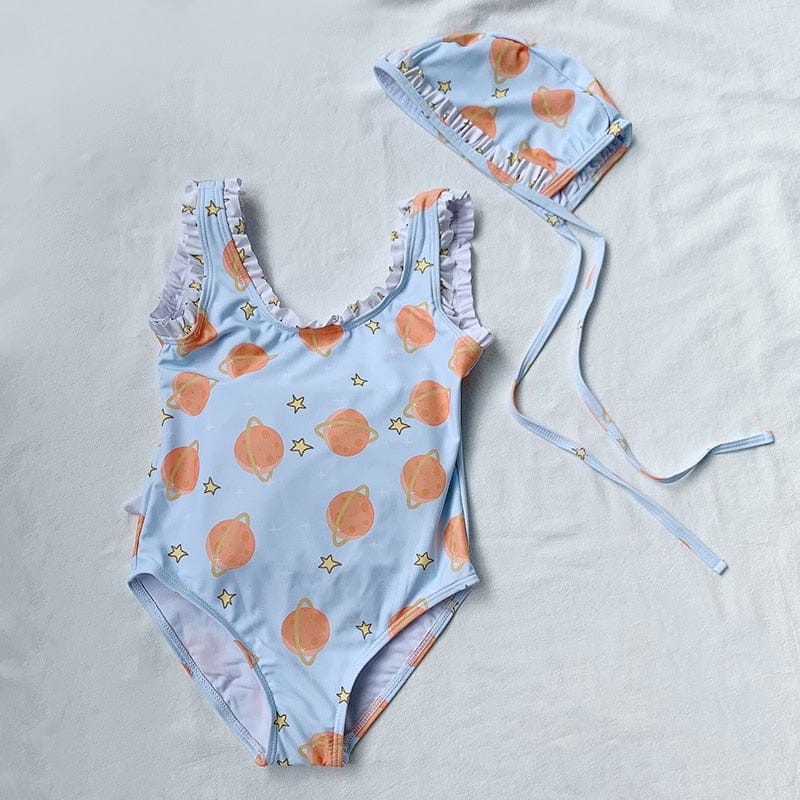 babies and kids Clothing 4 / 2Year Summer Girl Giraffe Swimsuit Set -The Palm Beach Baby