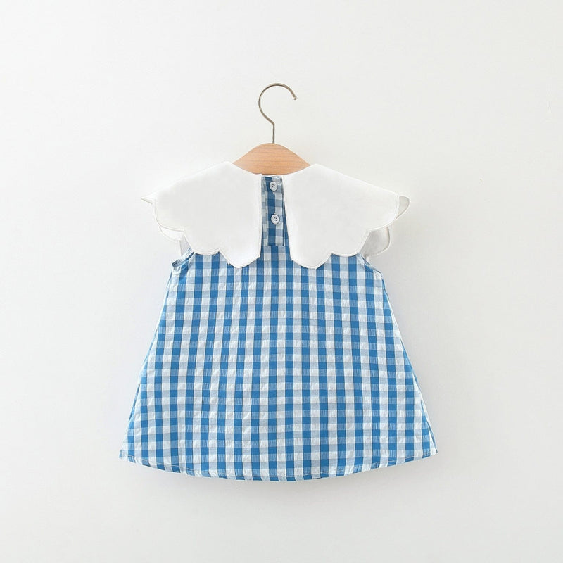 babies and kids Clothing "Little Apple" Girl's Dress -The Palm Beach Baby