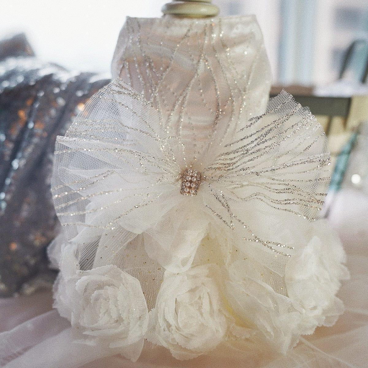 DIVA PET - "Francesca" Luxury Pet Dress for Special Occasions - The Palm Beach Baby