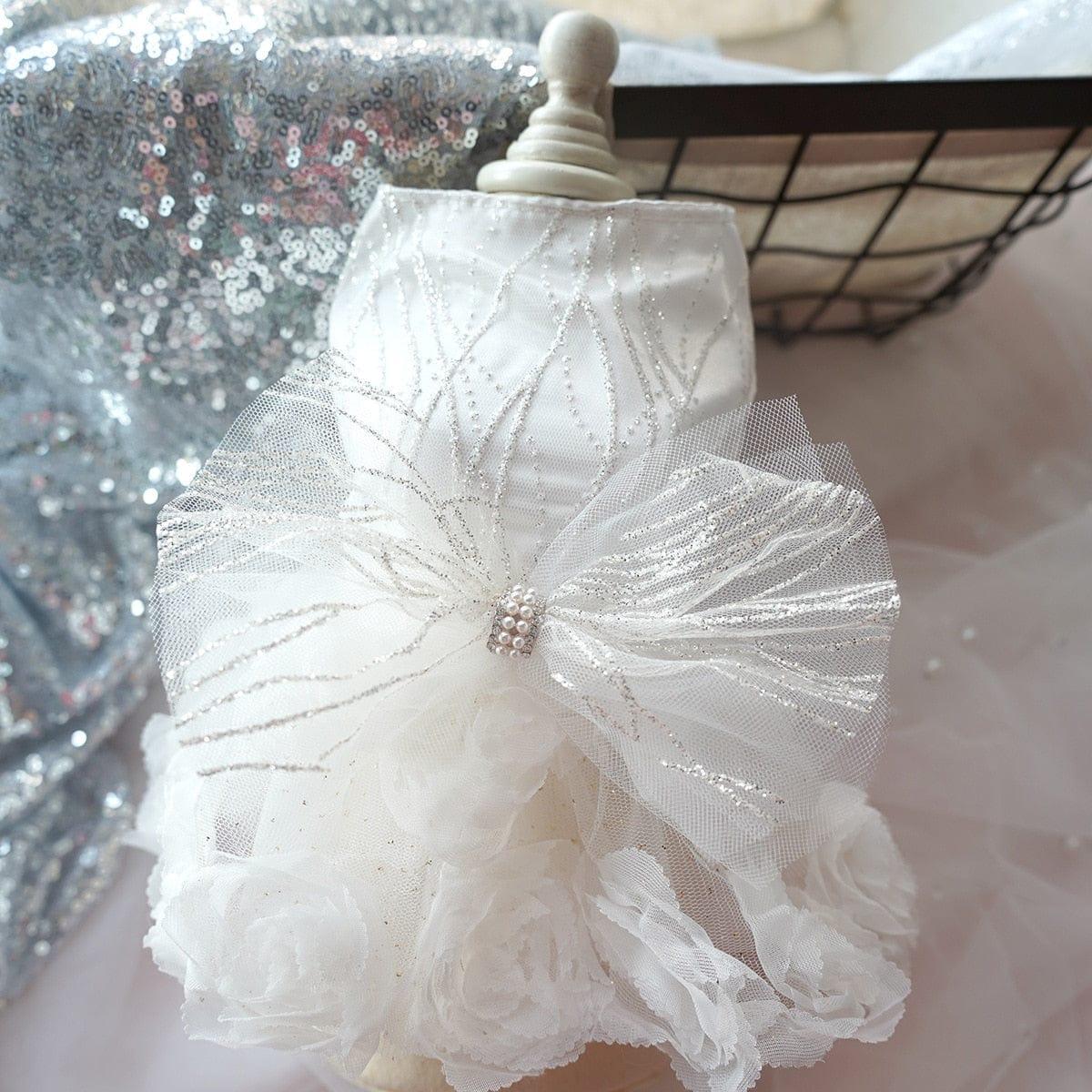 DIVA PET - "Francesca" Luxury Pet Dress for Special Occasions - The Palm Beach Baby