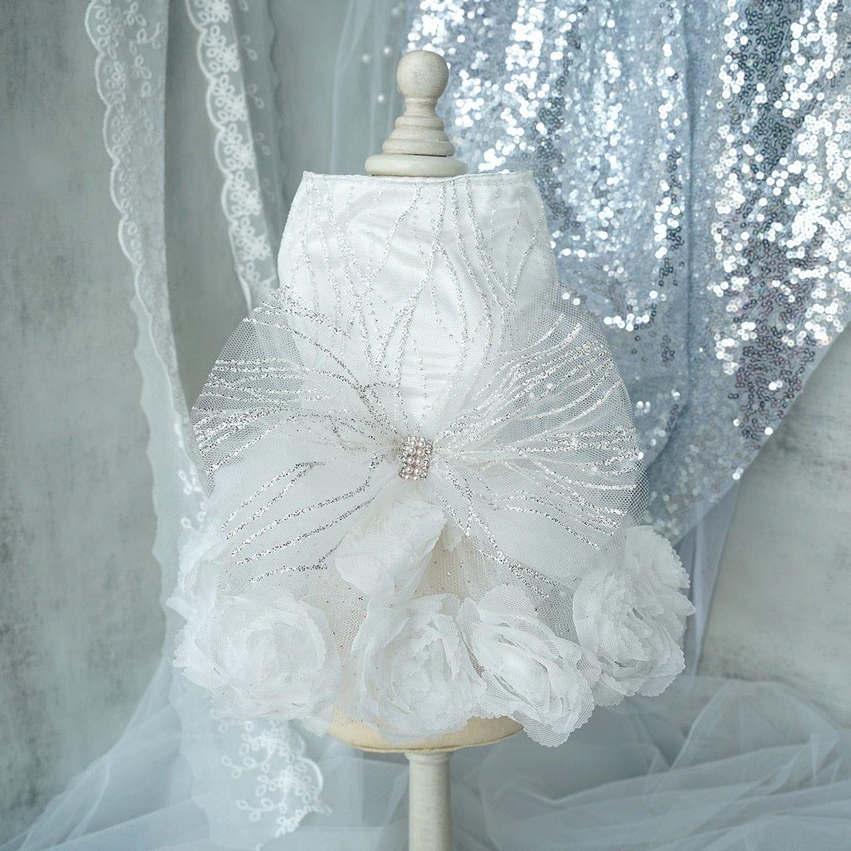 DIVA PET - "Francesca" Luxury Pet Dress for Special Occasions - The Palm Beach Baby
