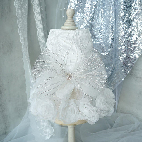 DIVA PET - "Francesca" Luxury Pet Dress for Special Occasions - The Palm Beach Baby