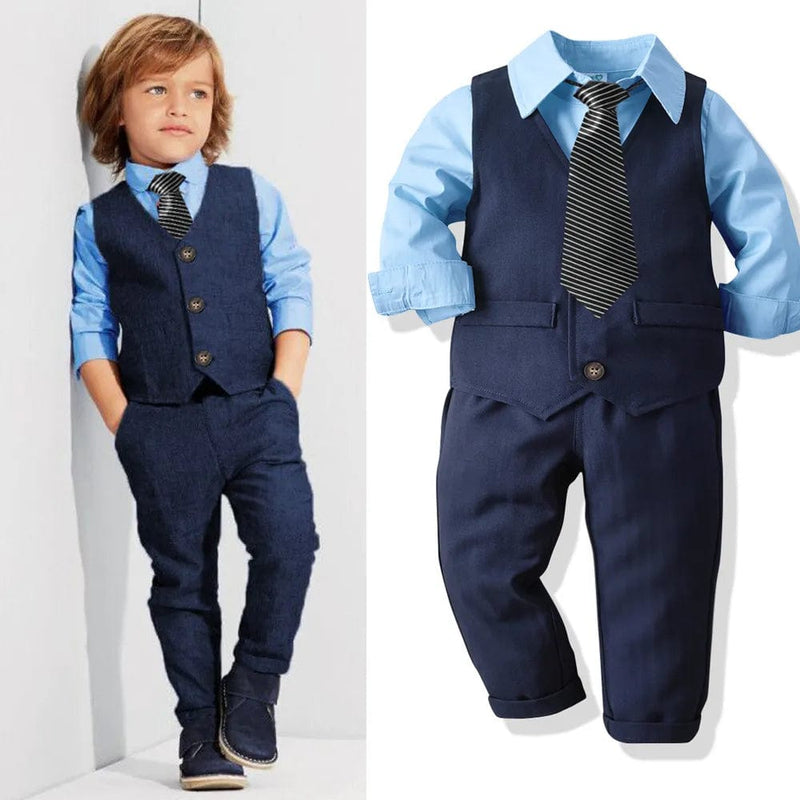babies and kids Clothing as  picture 11 / 9M "Landon" 3 PC Boy's Suit -The Palm Beach Baby