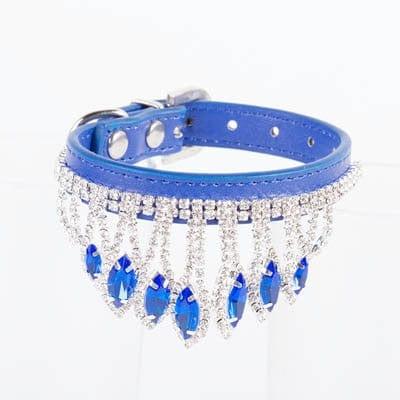 DIVA Pet - Princess Pet Crystal Necklace Collar - 4 Luxurious Color - The Palm Beach Baby