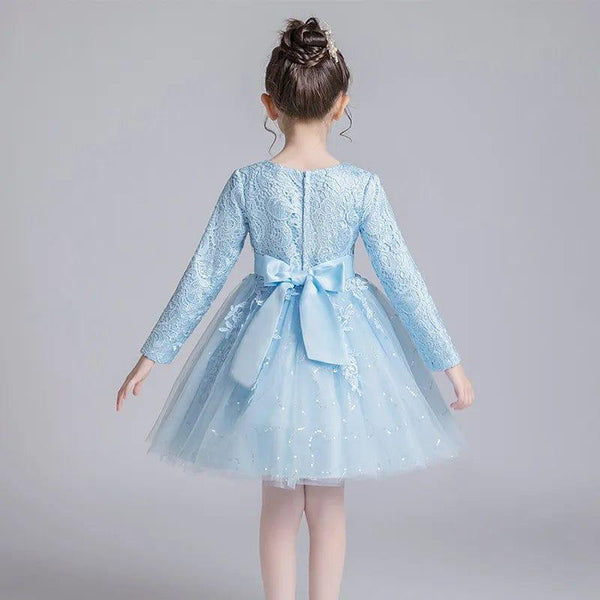 "Cassandra" Elegant Tulle Dress for Girls - 2 Chic Colors - The Palm Beach Baby