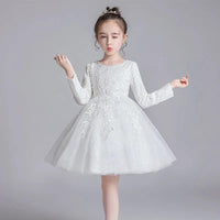 "Cassandra" Elegant Tulle Dress for Girls - 2 Chic Colors - The Palm Beach Baby
