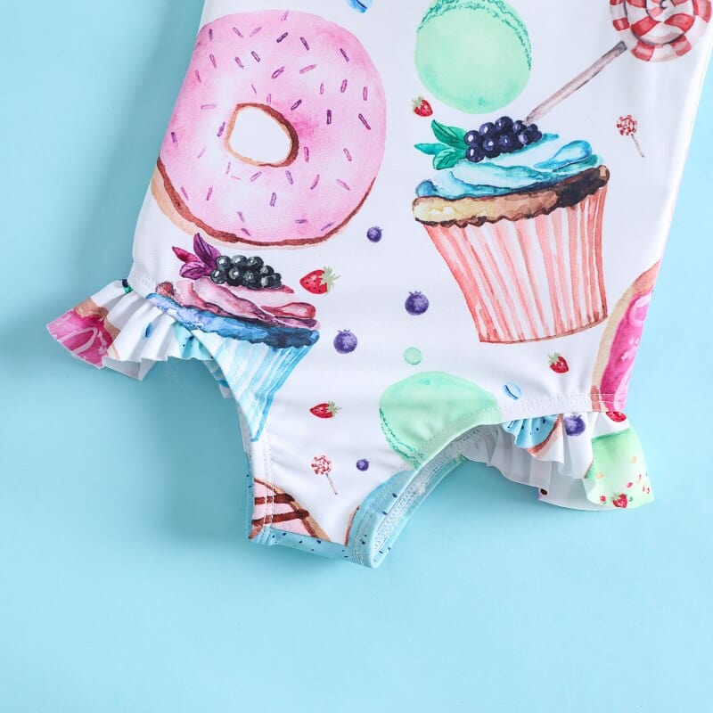 babies and kids Clothing Adorable Doughnut Print Swimsuit -The Palm Beach Baby
