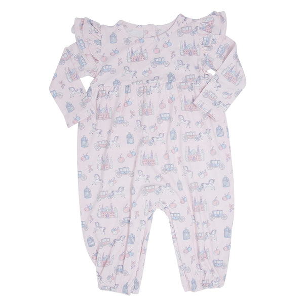 Fairy Godmother Flutter Sleeve Romper - The Palm Beach Baby Sweet Bamboo