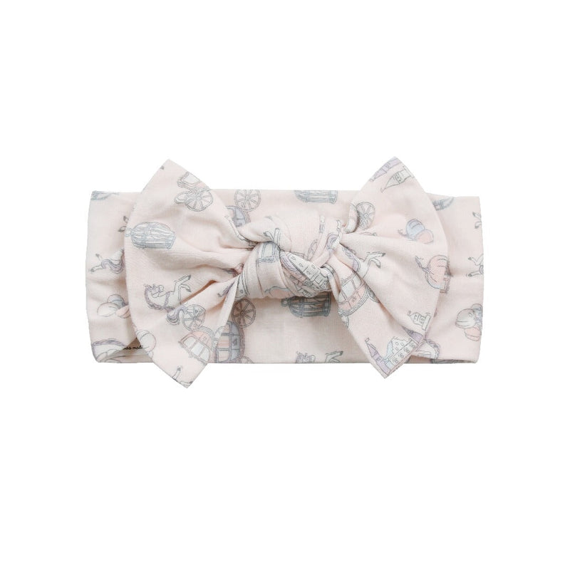 Fairy Godmother Knotted Bow - The Palm Beach Baby Sweet Bamboo