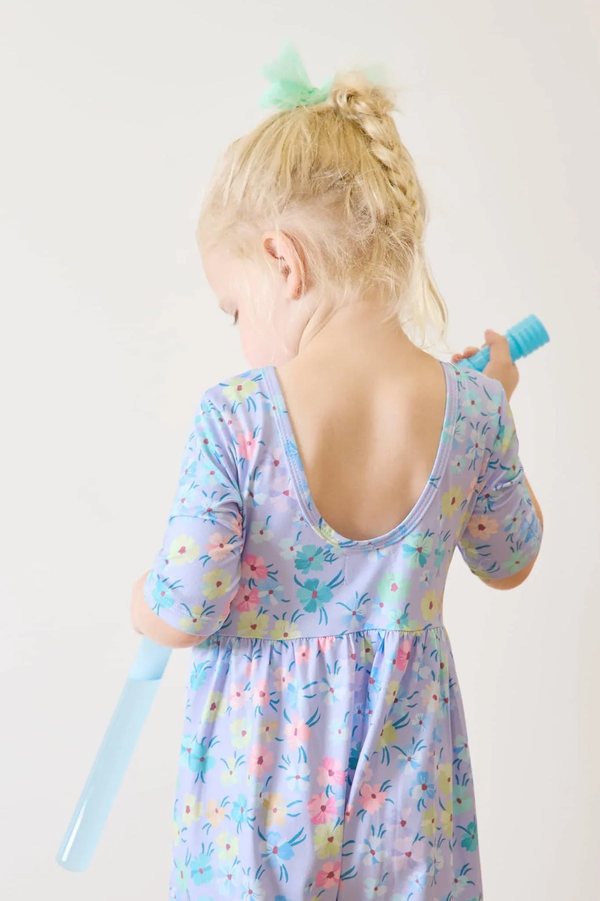 Petal Party Girls Floral Wide Leg Jumpsuit - The Palm Beach Baby