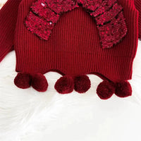 Girls Shimmer Sweater and Knit Pant Set - Cozy & Stylish - The Palm Beach Baby