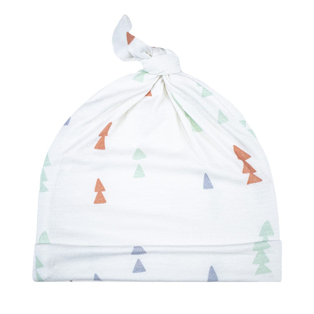 Triangle Knotted Baby Beanie featuring a playful design with colorful triangle patterns, perfect for keeping infants cozy and stylish.