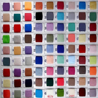 Color swatches for heirloom baby girl gown baptism dress in various shades for infant sizes