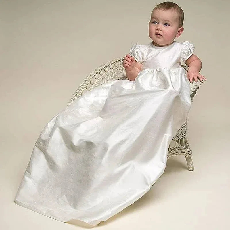Heirloom Lace Baby Gown Set for Special Occasions - The Palm Beach Baby