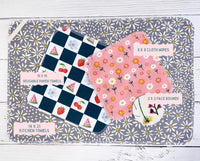 Reusable Paper Towels--Minty Florals