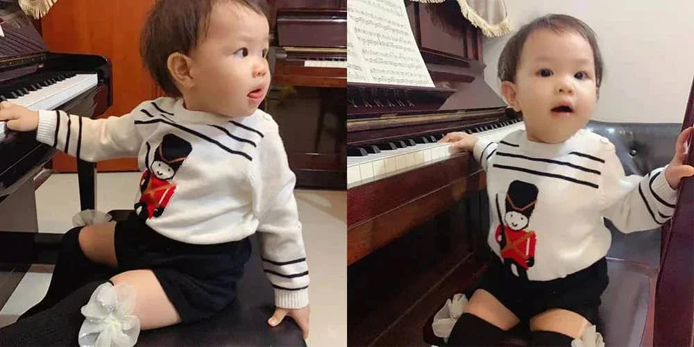 British Guard Baby Knit Set - Cozy & Stylish Baby Outfit - The Palm Beach Baby