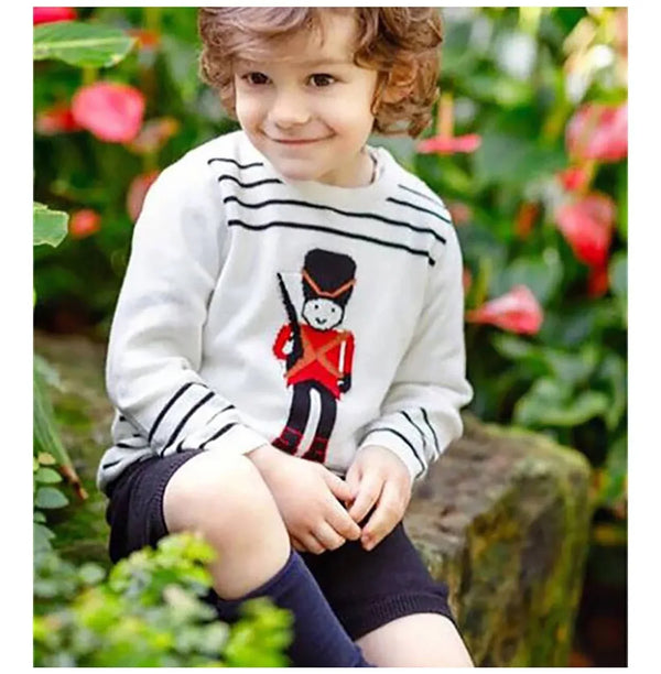 British Guard Baby Knit Set - Cozy & Stylish Baby Outfit - The Palm Beach Baby