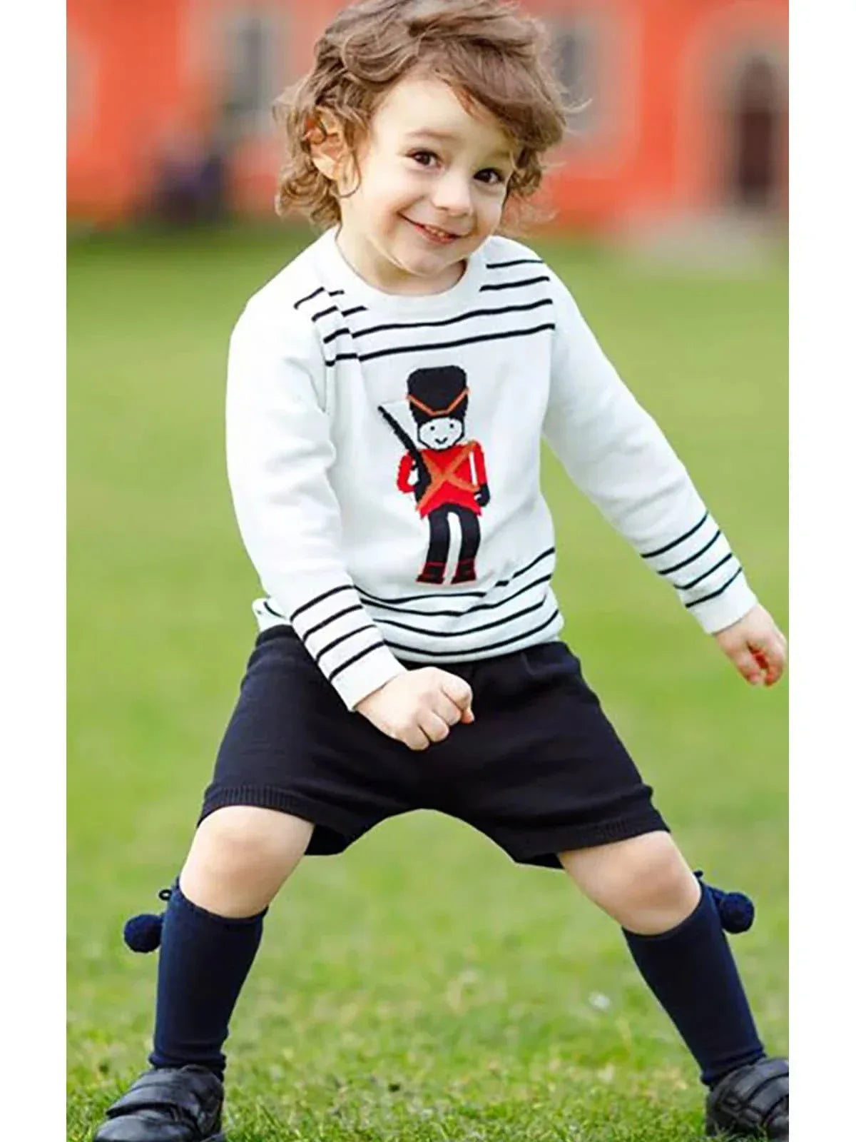 British Guard Baby Knit Set - Cozy & Stylish Baby Outfit - The Palm Beach Baby